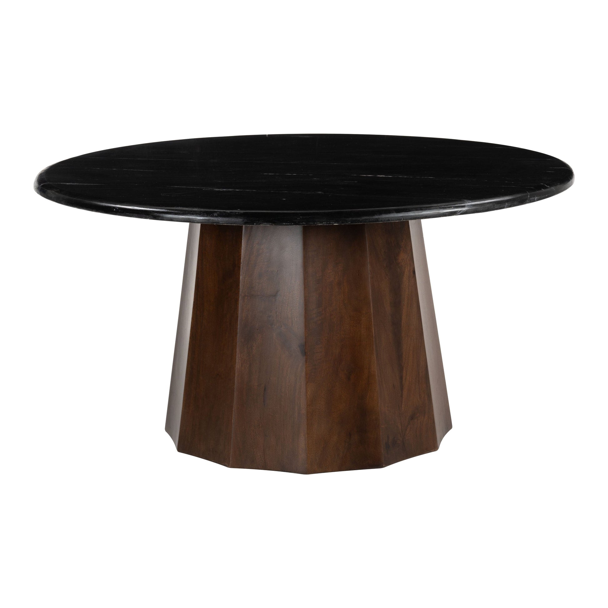 Aipe Coffee Table Black & Brown-Coffee Tables-Zuo Modern-LOOMLAN