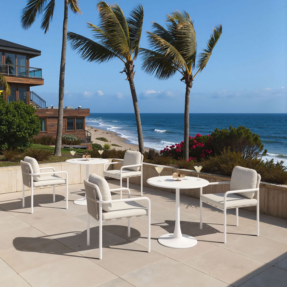 Zuo Modern Aite Olefin Fabric Dining Chair 2PC