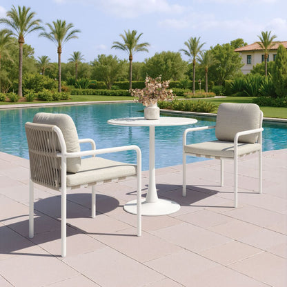 Zuo Modern Aite Olefin Fabric Dining Chair 2PC