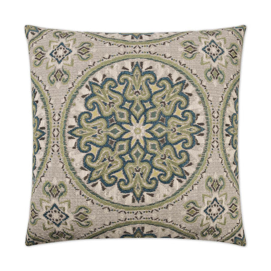 D.V. Kap Akola Azure Multi Color Throw Pillow Insert