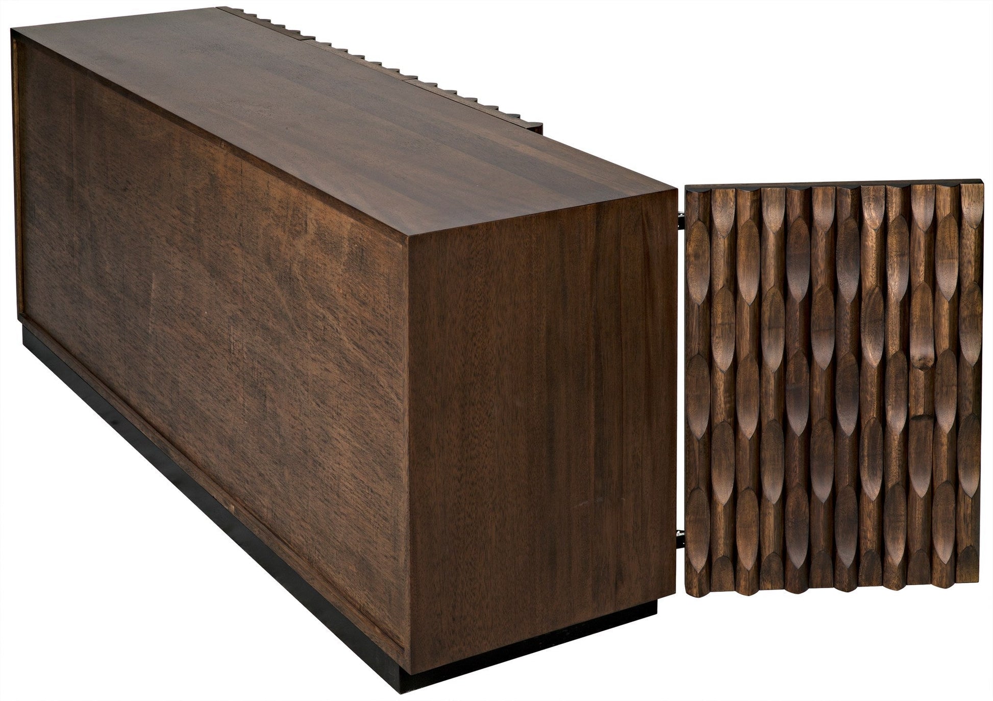 Alameda Wood Large Sideboard-Sideboards-Noir-Sideboards and Things