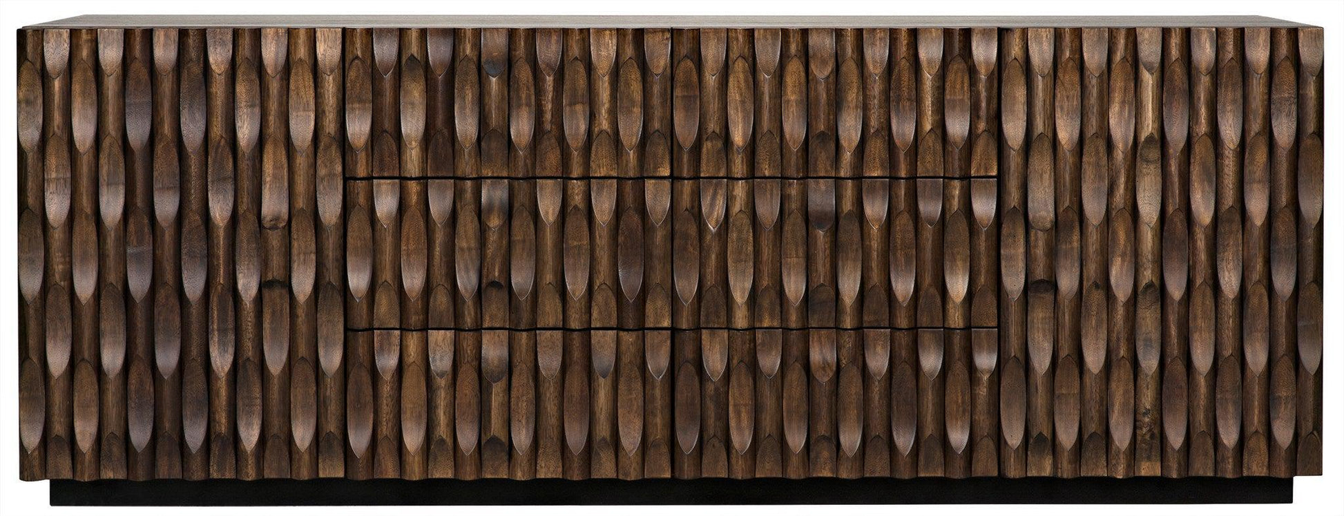 Alameda Wood Large Sideboard-Sideboards-Noir-Sideboards and Things