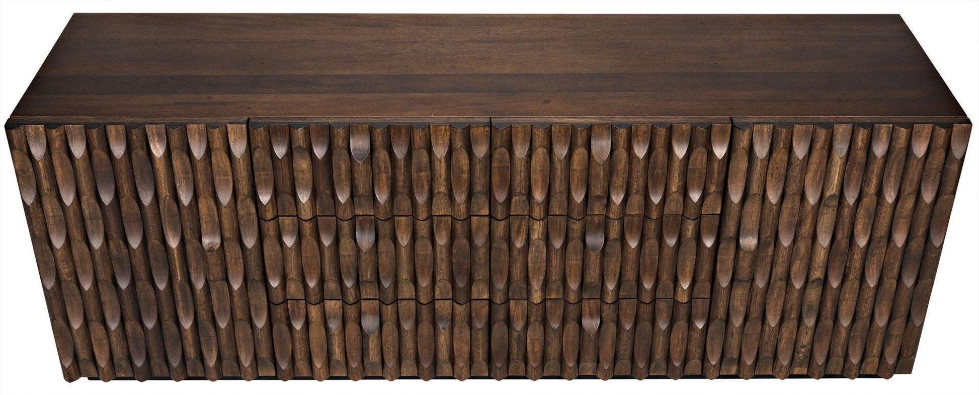 Alameda Wood Large Sideboard-Sideboards-Noir-Sideboards and Things