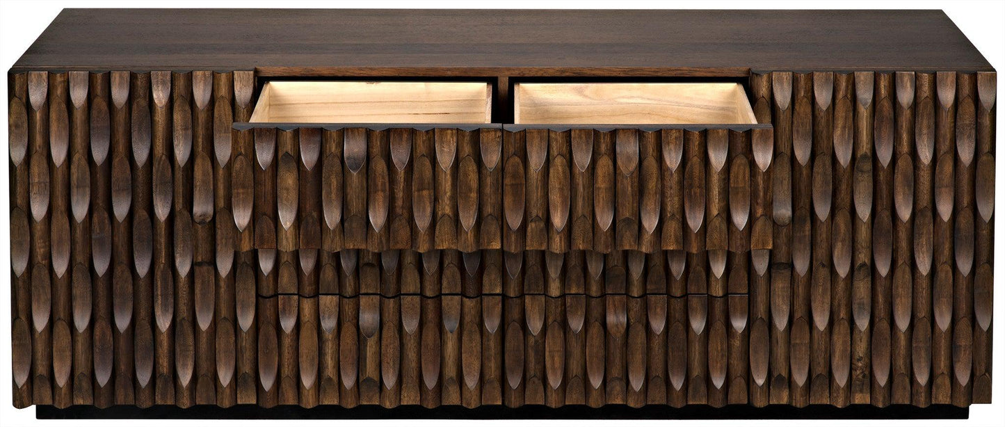 Alameda Wood Large Sideboard-Sideboards-Noir-Sideboards and Things