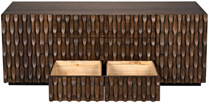 Alameda Wood Large Sideboard-Sideboards-Noir-Sideboards and Things