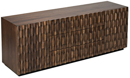 Alameda Wood Large Sideboard-Sideboards-Noir-Sideboards and Things