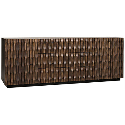 Alameda Wood Large Sideboard-Sideboards-Noir-Sideboards and Things