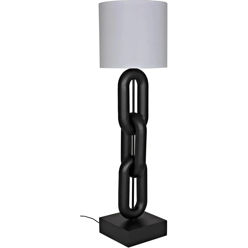 Noir Alcatraz Lamp w/ Shade