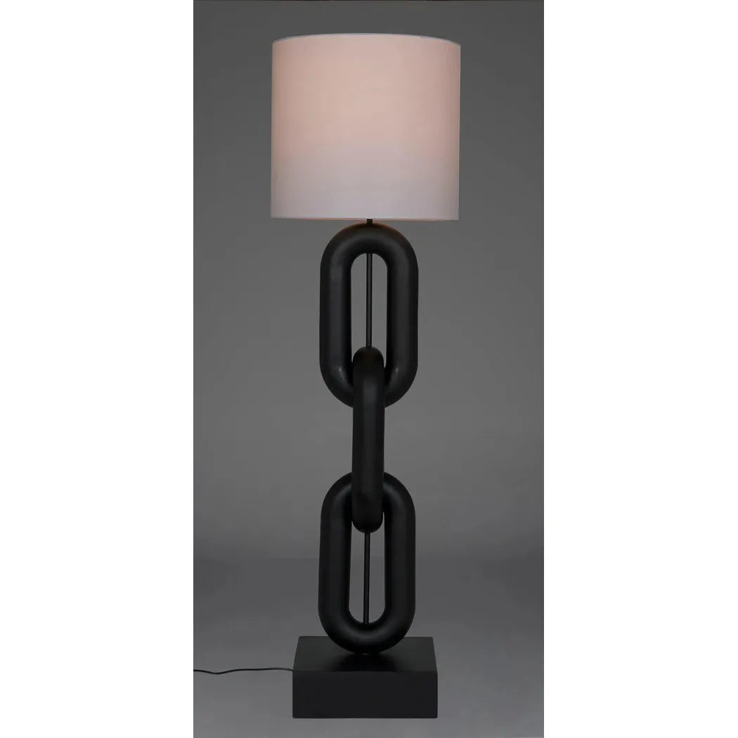Noir Alcatraz Lamp w/ Shade