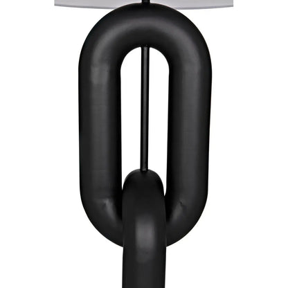 Noir Alcatraz Lamp w/ Shade