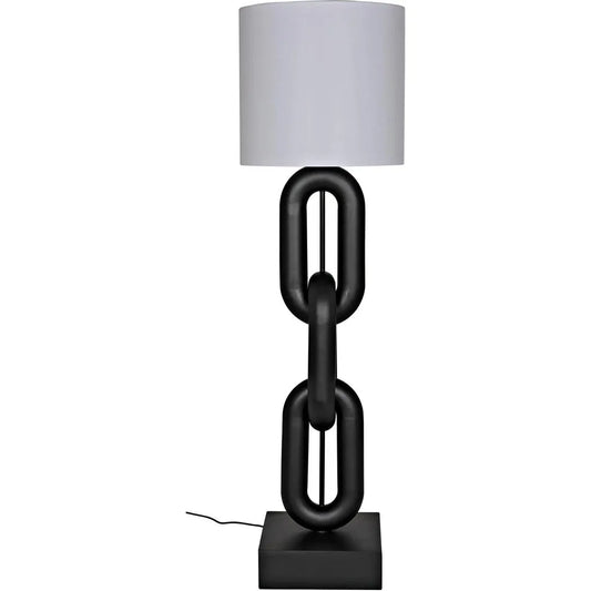 Noir Alcatraz Lamp w/ Shade