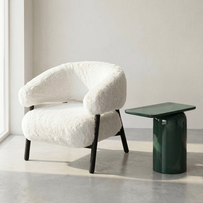 Urbia Alessia Enamel Rectangular End Table