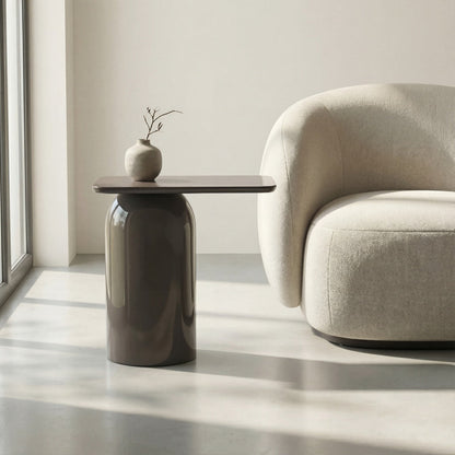 Urbia Alessia Enamel Rectangular End Table