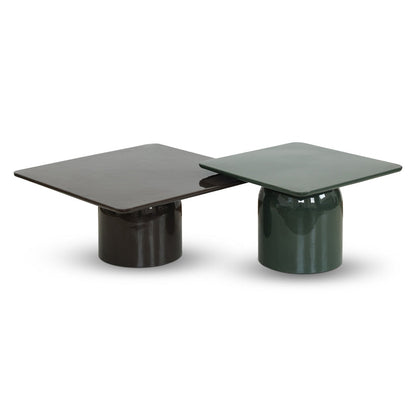 Urbia Alessia Enamel Square Coffee Table 2PC