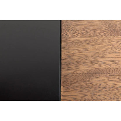 Algeron Black Steel Desk