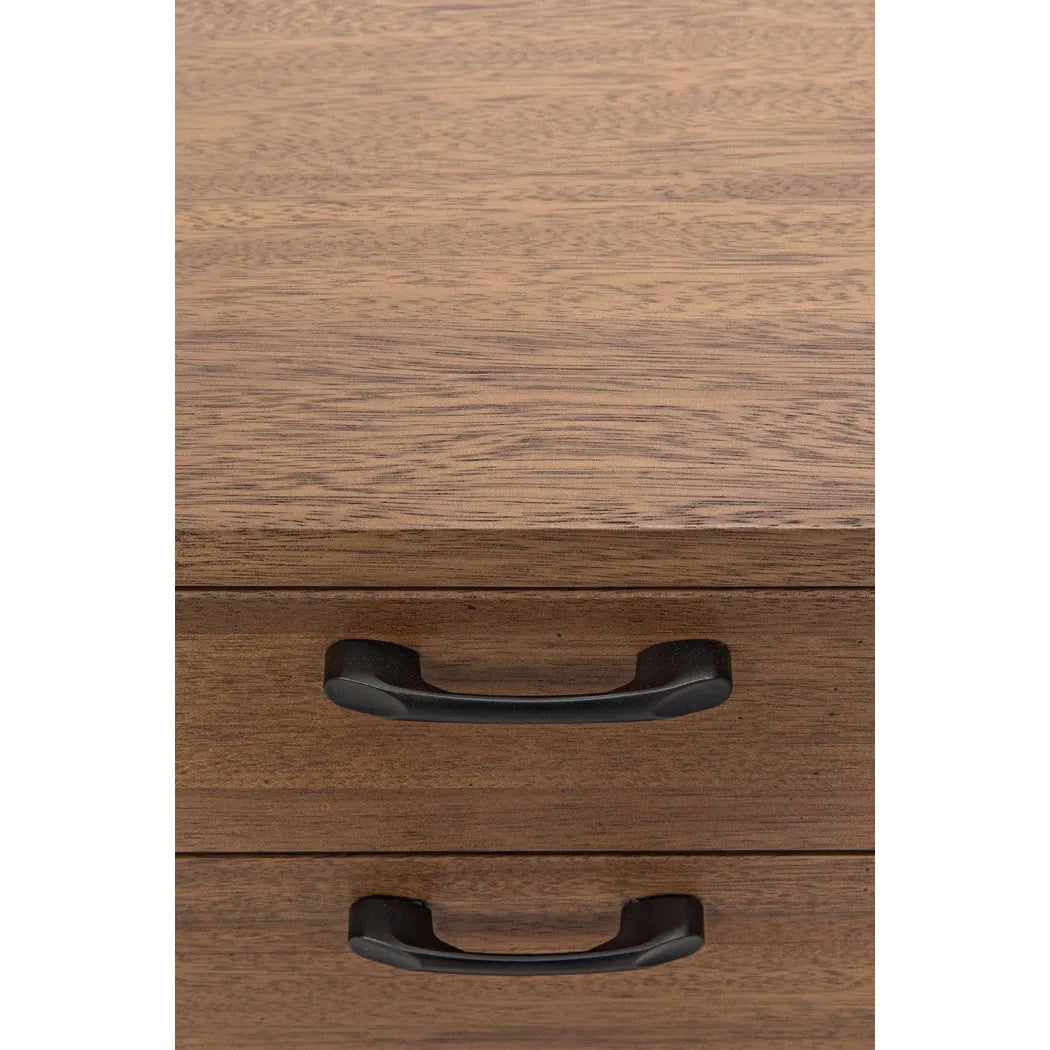 Algeron Black Steel Desk