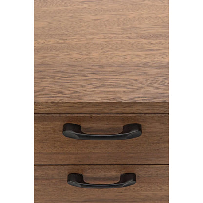 Algeron Black Steel Desk