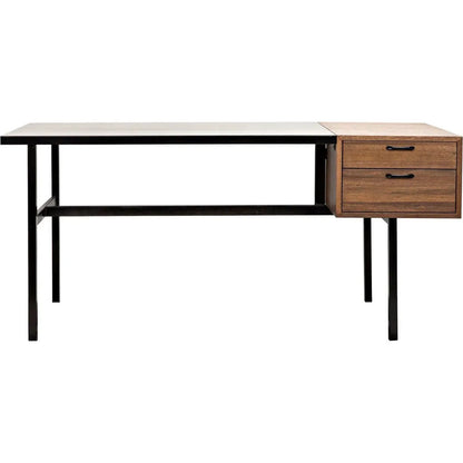 Algeron Black Steel Desk
