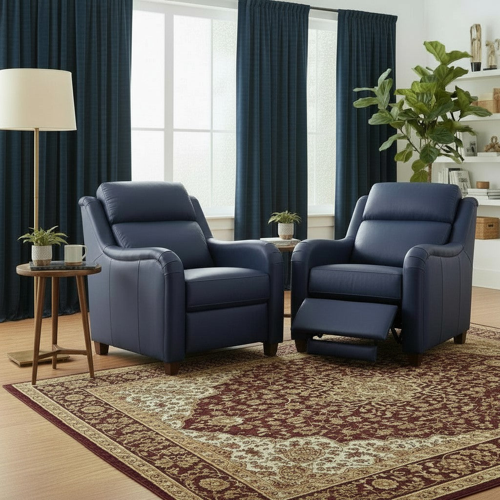 Alicia Luxury Power Motion Leather Recliner Chair