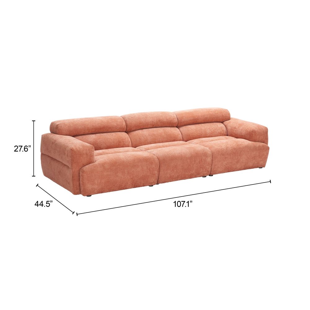 Zuo Modern Alis Performance Fabric Modular Sectional