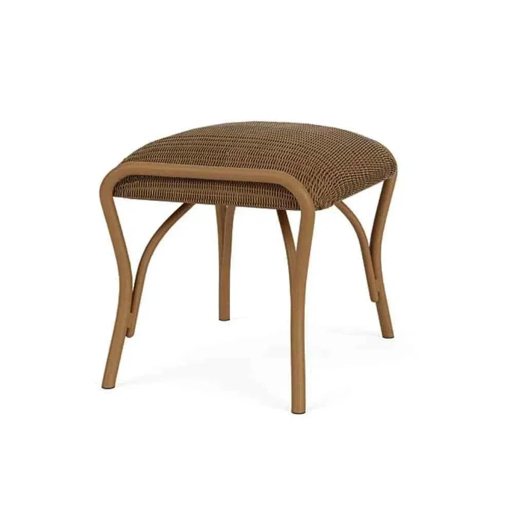 All Seasons Patio Ottoman Bench Padded Seat Outdoor -- view 7