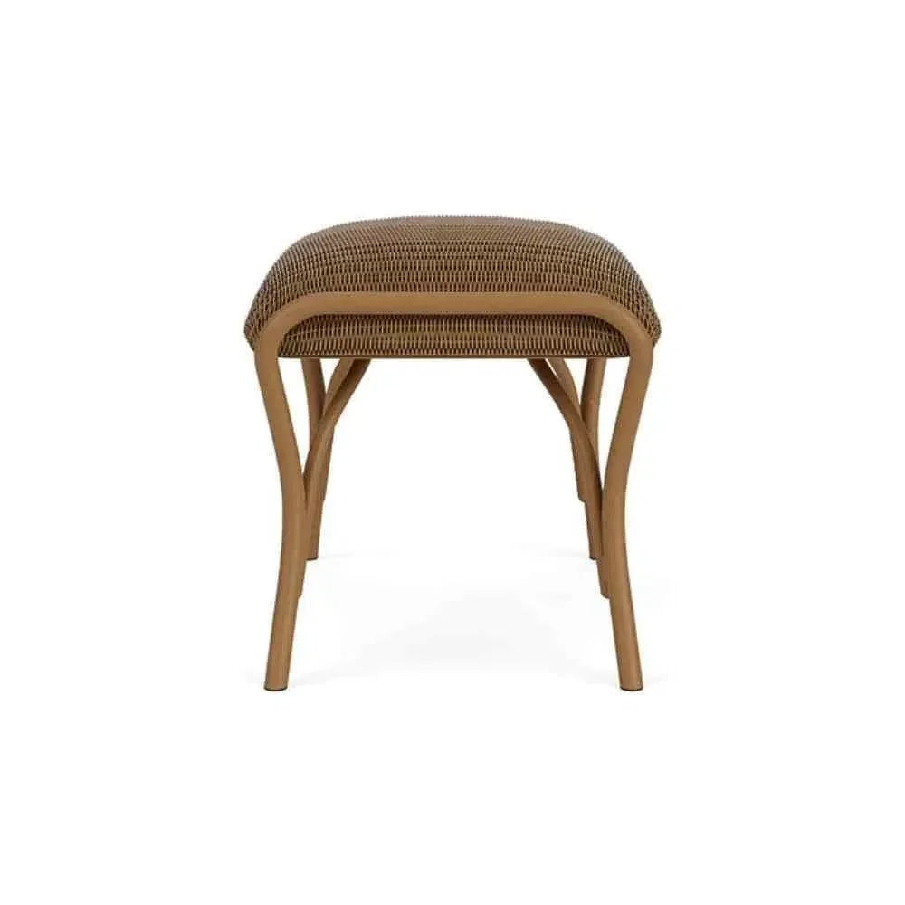 All Seasons Patio Ottoman Bench Padded Seat Outdoor -- view 9