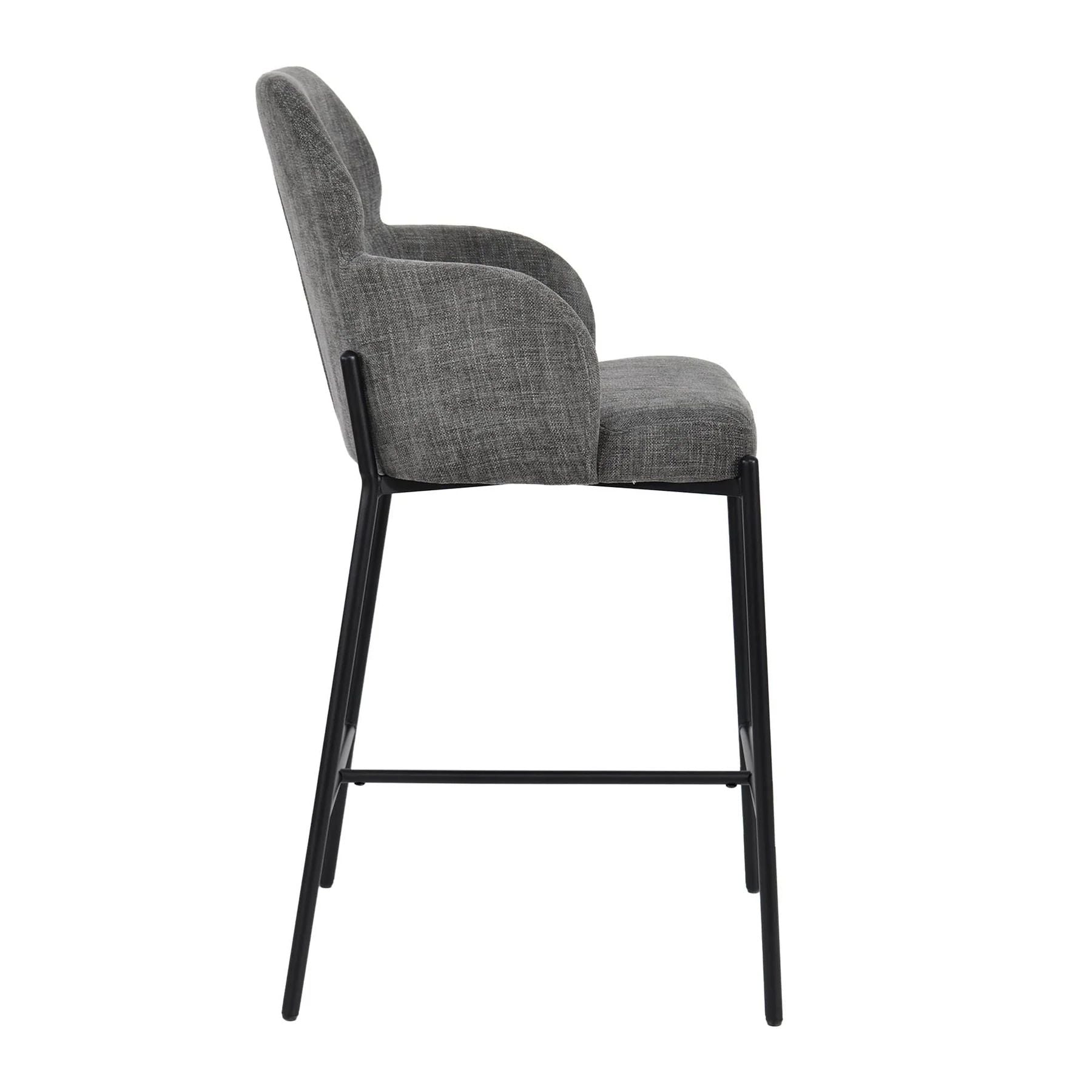 LH Home Allegra Performance Fabric Counter Stool