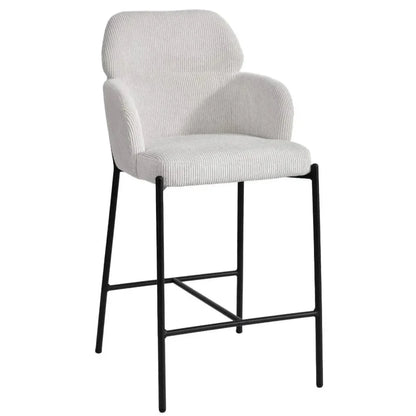 LH Home Allegra Performance Fabric Counter Stool