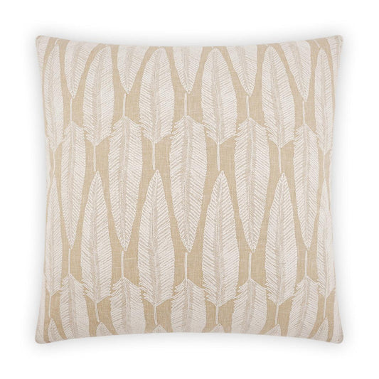 D.V. Kap Alliana Brown Throw Pillow With Insert