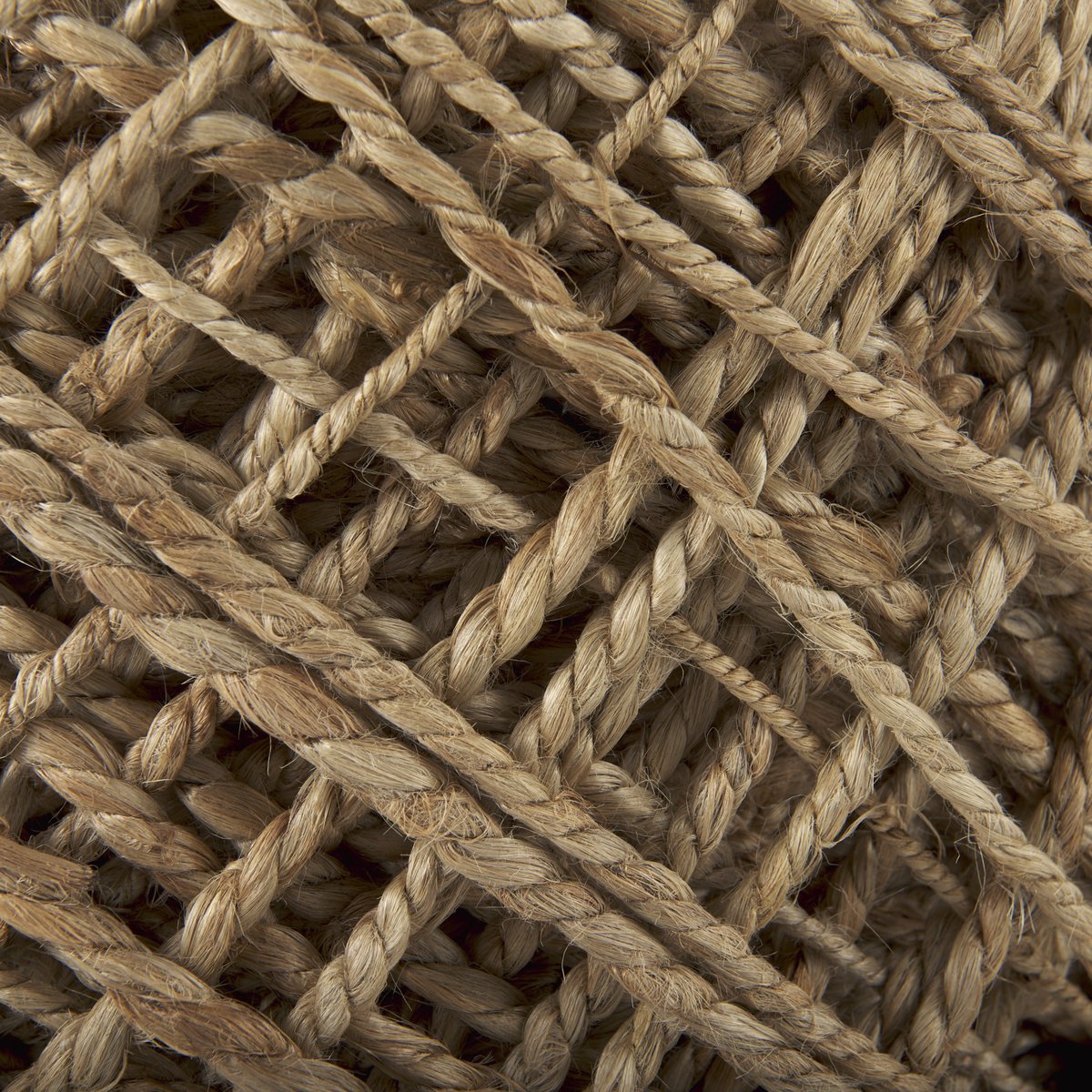 Mercana Allium Handwoven Wool Cylindrical Pouf