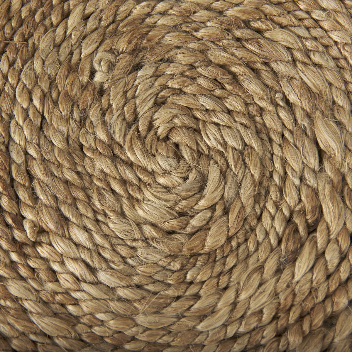 Mercana Allium Handwoven Wool Cylindrical Pouf