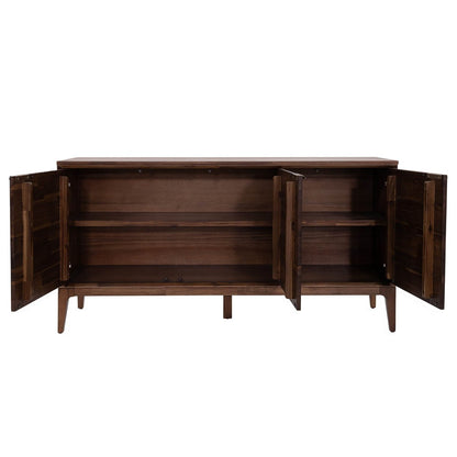 LH Home Allure Three Doors Wood Sideboard