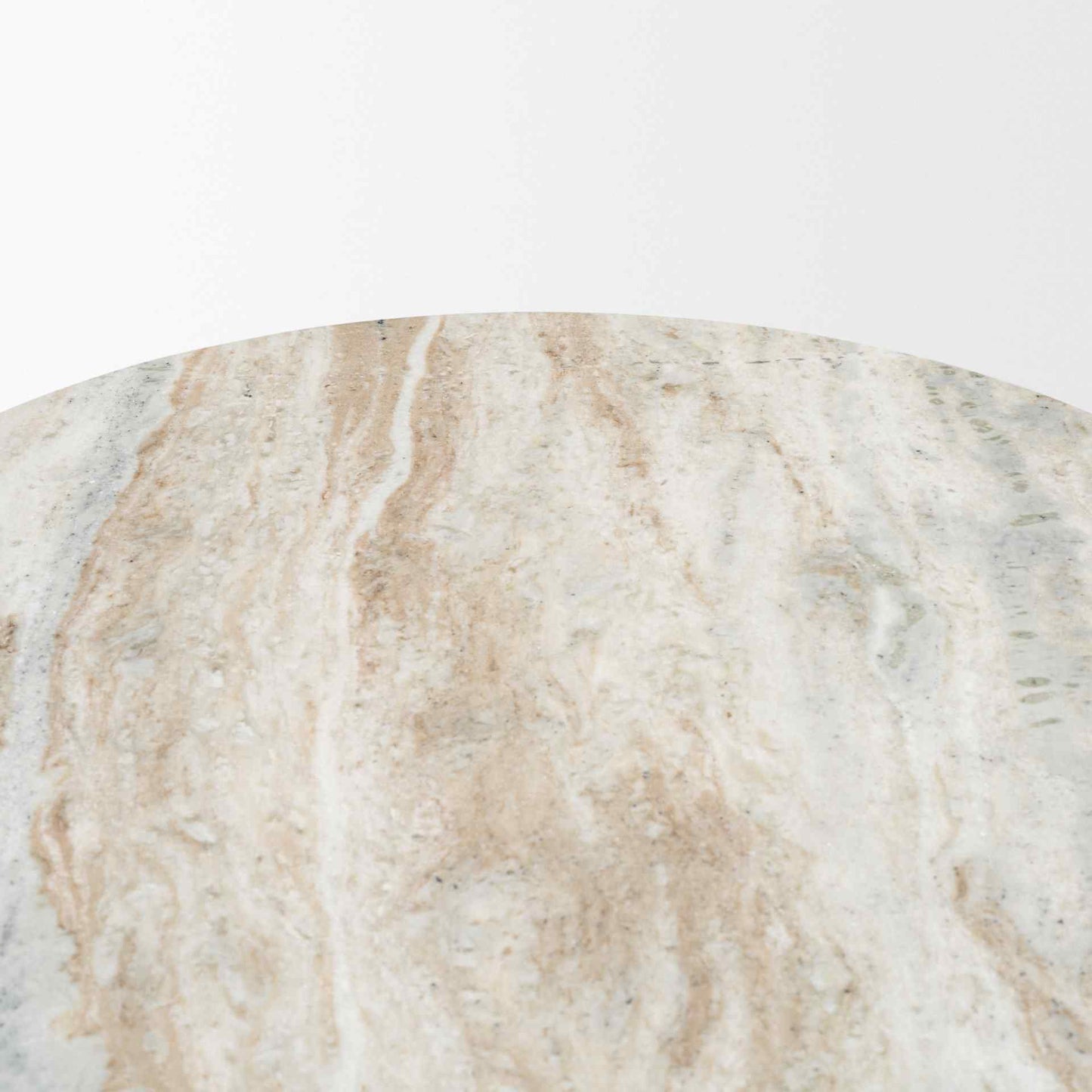 Mercana Allyson Marble Top Round Bistro Table