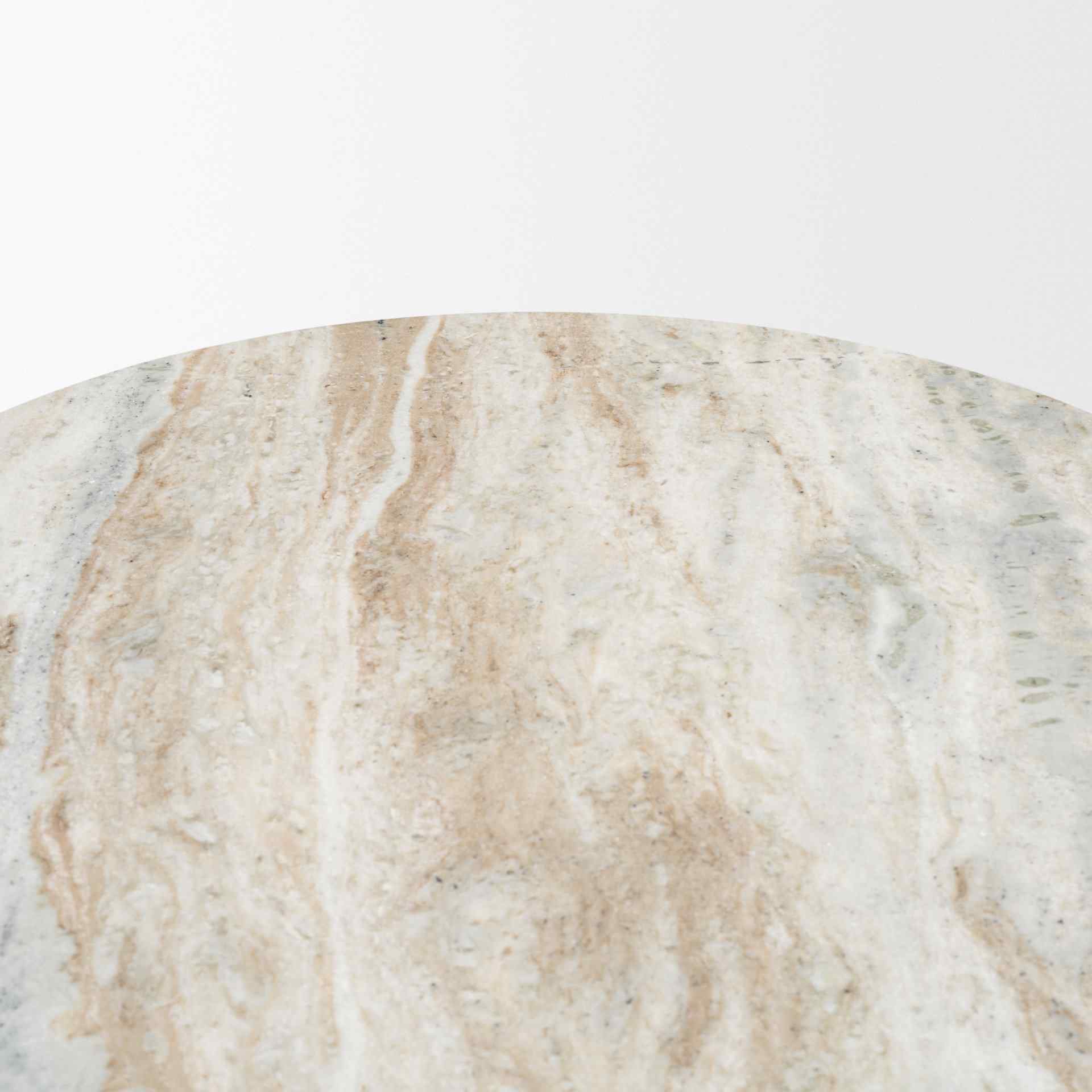 Mercana Allyson Marble Top Round Bistro Table