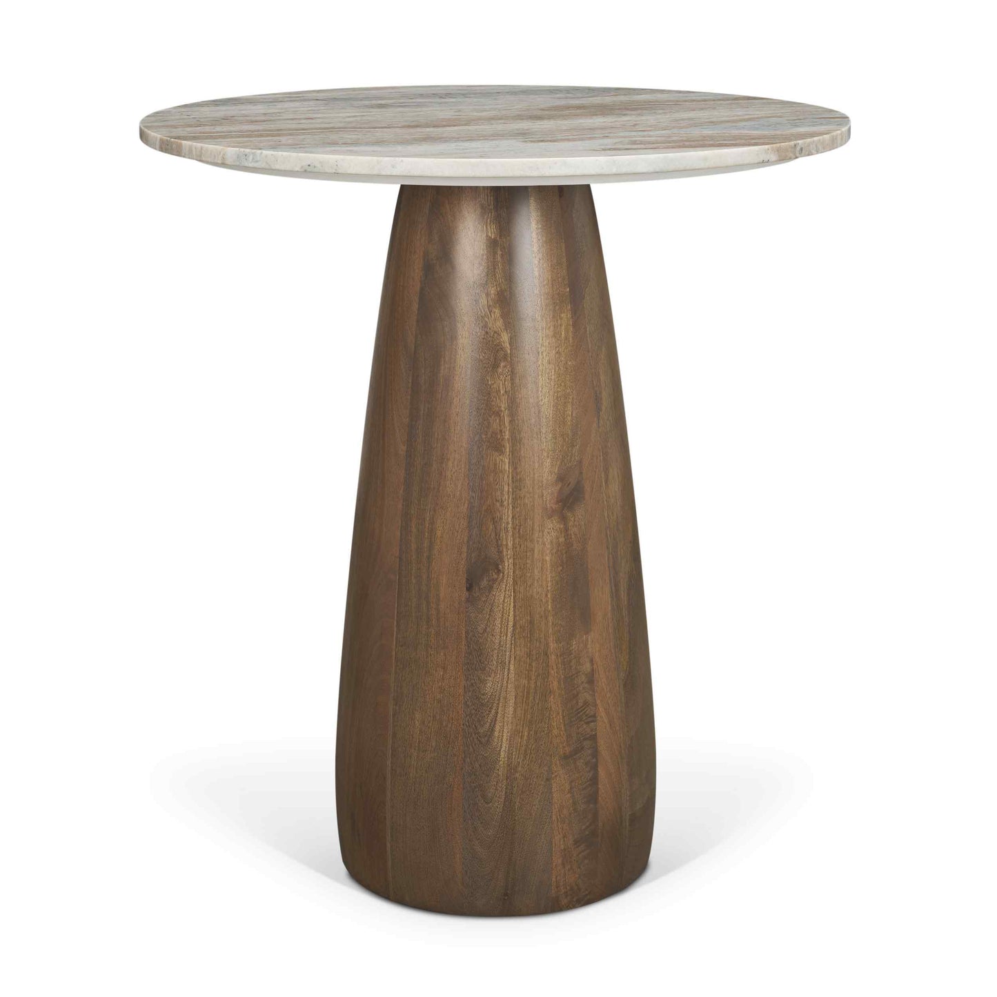 Mercana Allyson Marble Top Round Bistro Table