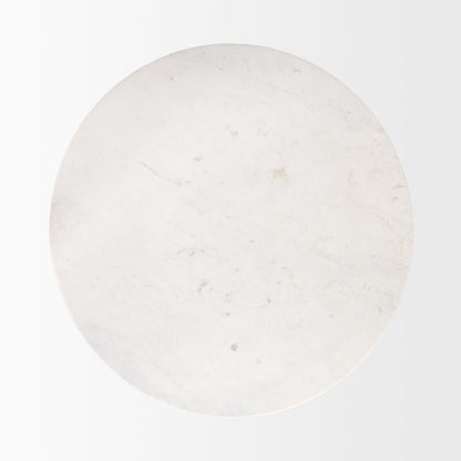 Mercana Allyson Marble Top Round Dining Table