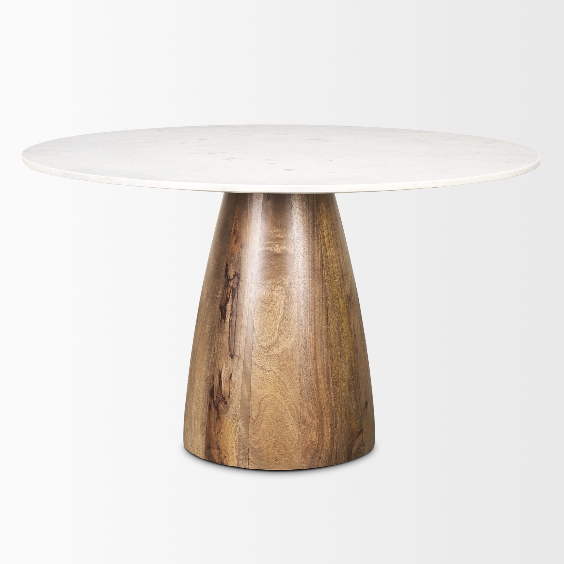 Mercana Allyson Marble Top Round Dining Table
