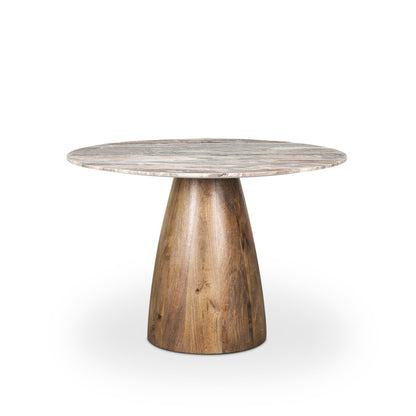 Mercana Allyson Marble Top Round Dining Table