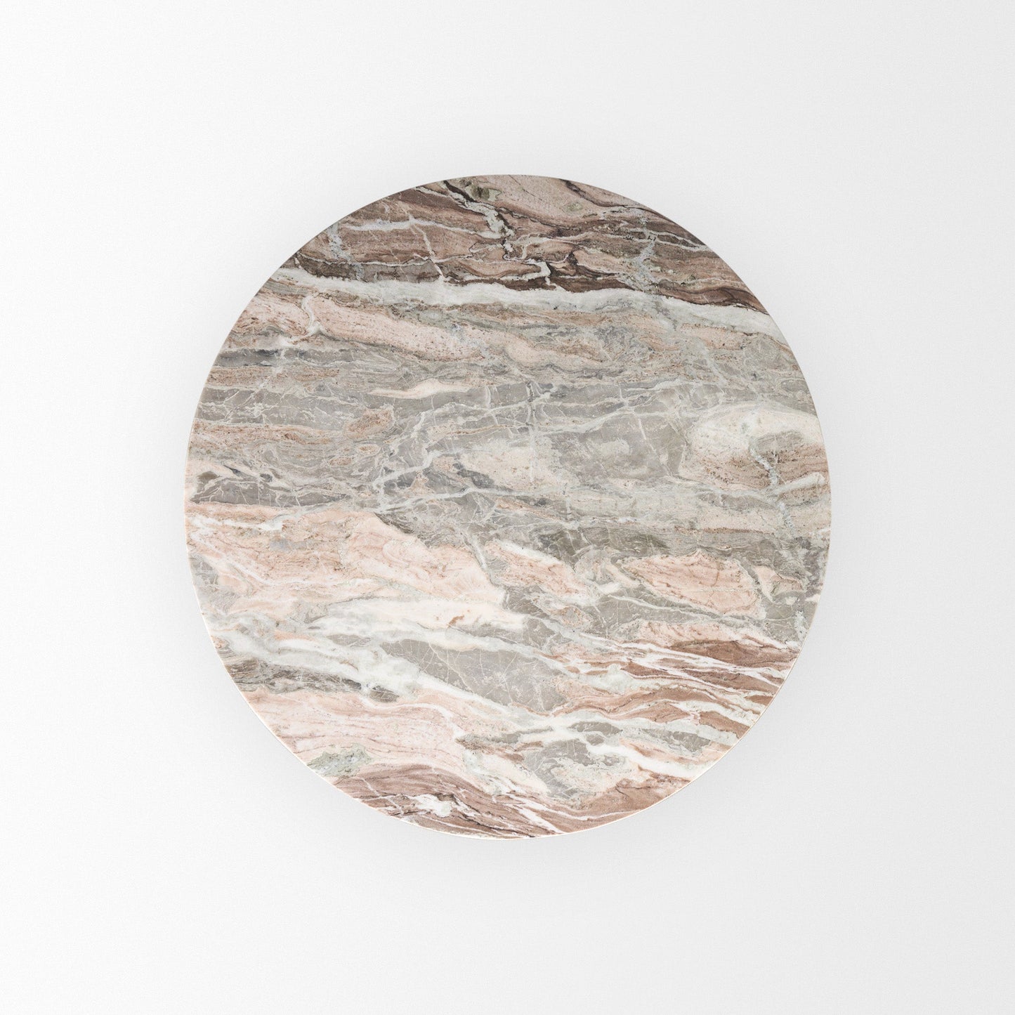 Mercana Allyson Marble Top Round Dining Table