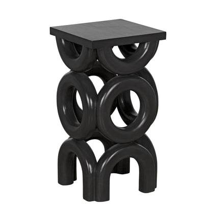 Alma Side Table, Pale-Side Tables-Noir-Sideboards and Things