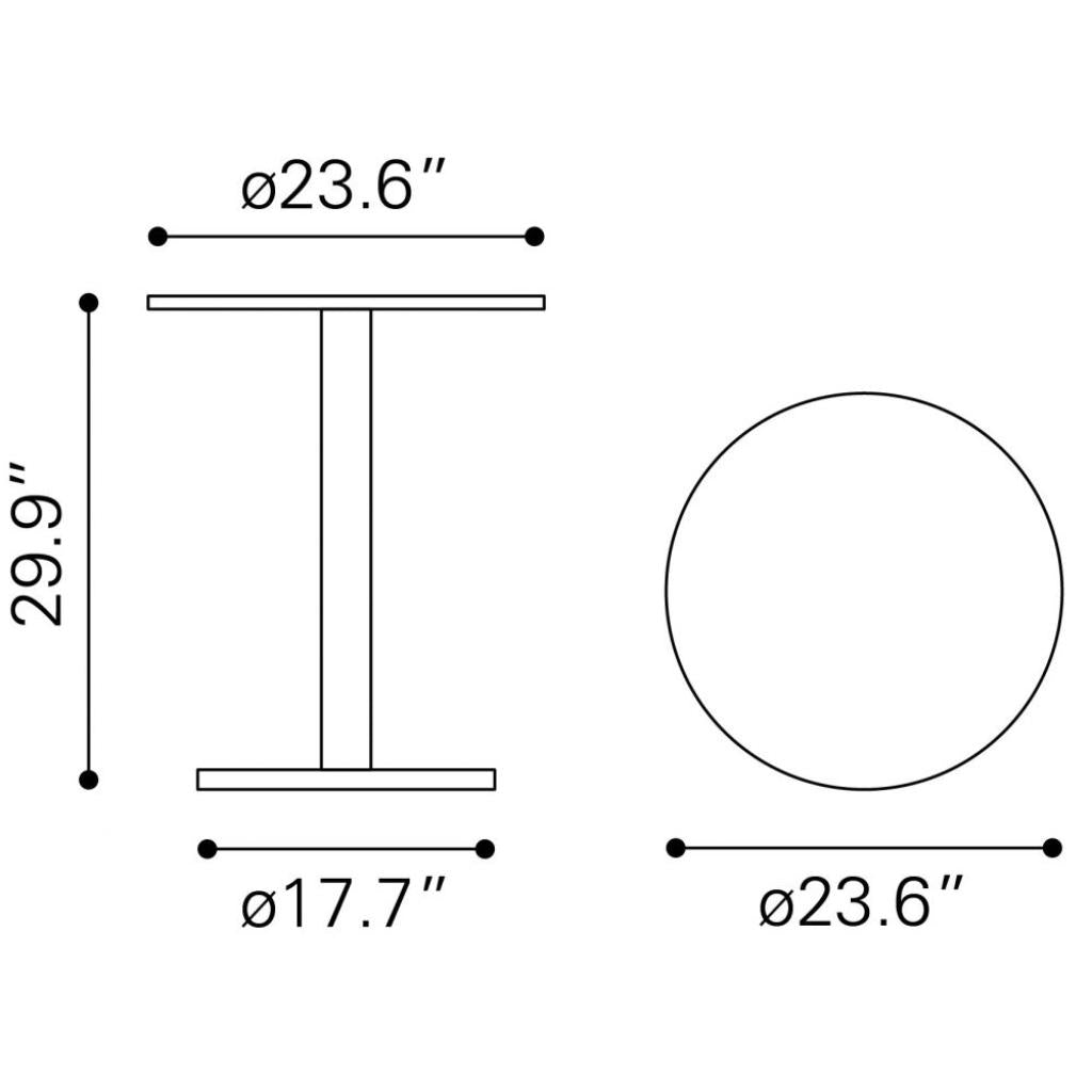Alto Pedestal Bistro Table