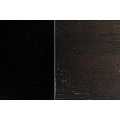 Alvaro Desk, Black Steel with Ebony Walnut