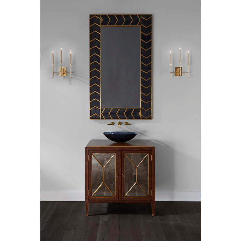 Amanda Wooden Two Door Cabinet-Accent Cabinets-Wildwood-LOOMLAN
