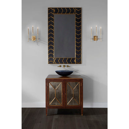 Amanda Wooden Two Door Cabinet-Accent Cabinets-Wildwood-LOOMLAN