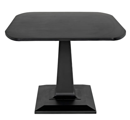 Amboss Black Steel Rectangle Dining Table-Dining Tables-Noir-Sideboards and Things