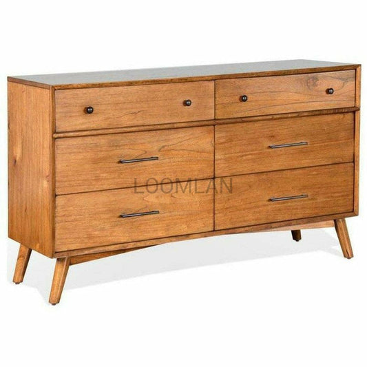 Americ Modern 6 Drawer Dresser Dressers Sideboards and Things By Sunny D