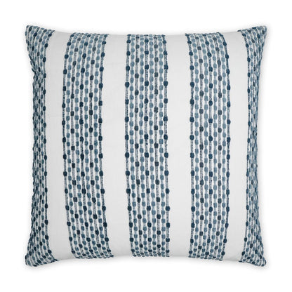 D.V. Kap Amerson Blue Throw Pillow With Insert