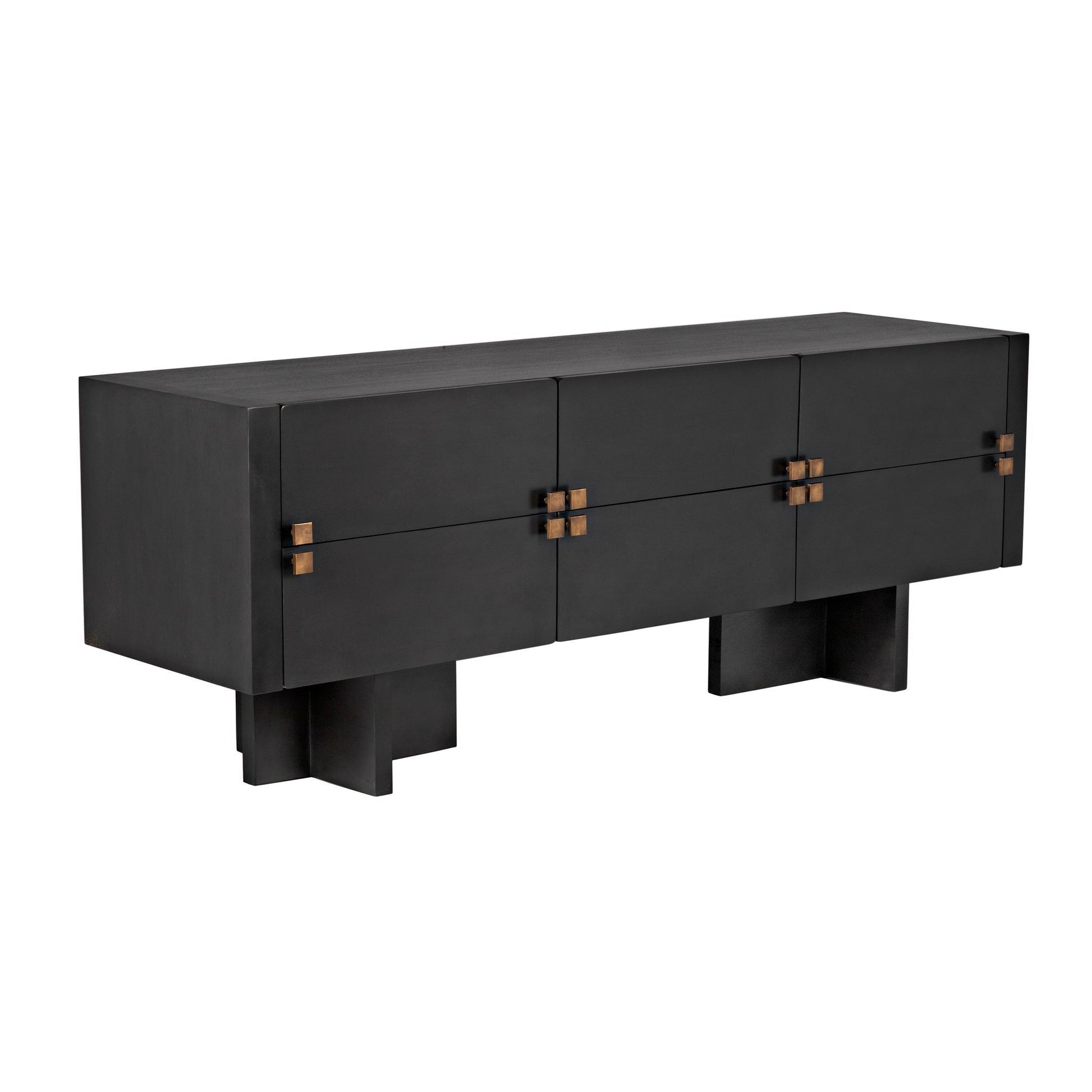 Amidala Sideboard, Two-Tone Pale-Sideboards-Noir-Sideboards and Things