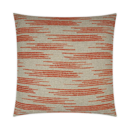 D.V. Kap Amsterdam Red Throw Pillow With Insert