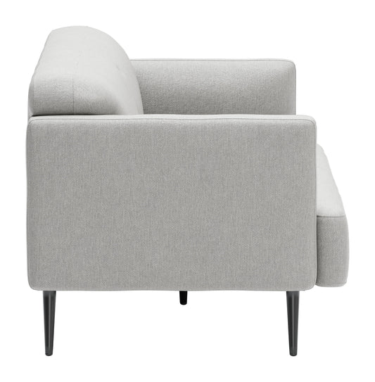 Amsterdam Sofa Light Gray-Sofas & Loveseats-Zuo Modern-LOOMLAN